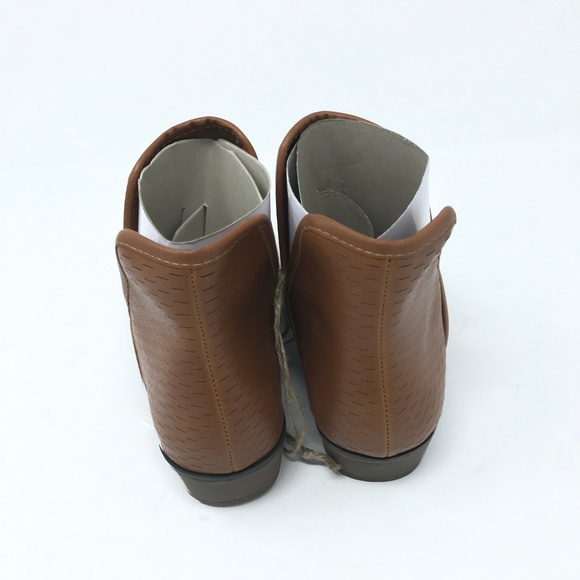 American Eagle Perforated Booties SZ 7, 8 Brown - Picture 4 of 5